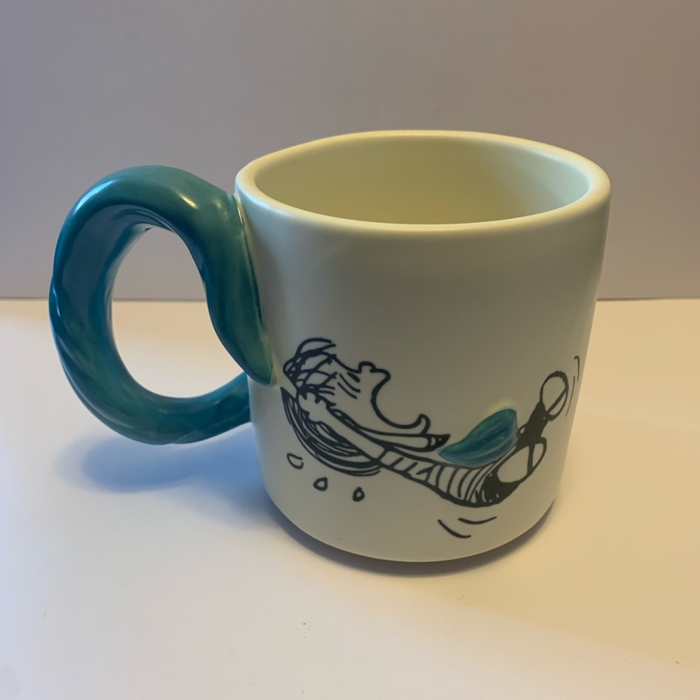 Rare Hallmark Peanuts Linus 3D Blanket Handle Mug